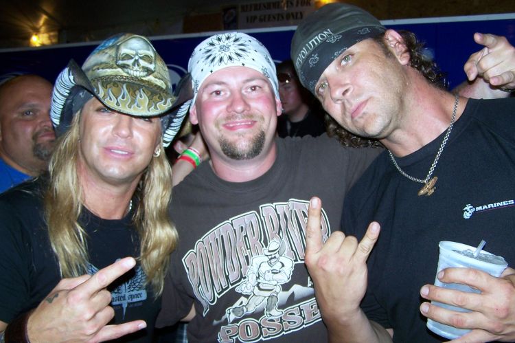 Bret with My Son Sam and Big John